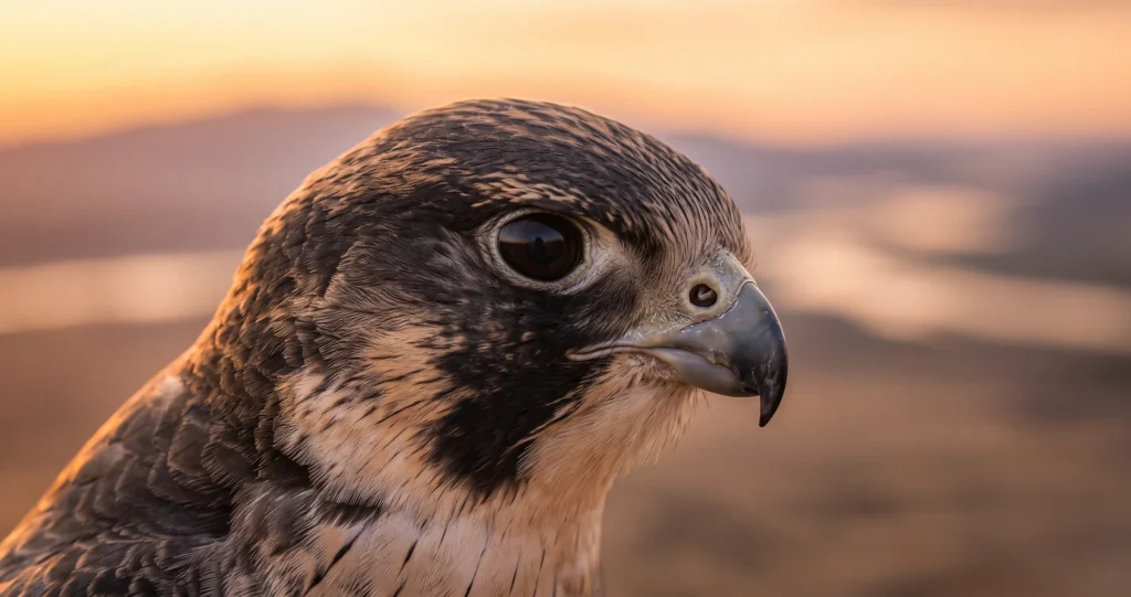  "peregrine falcon speed during a high-speed hunting dive"