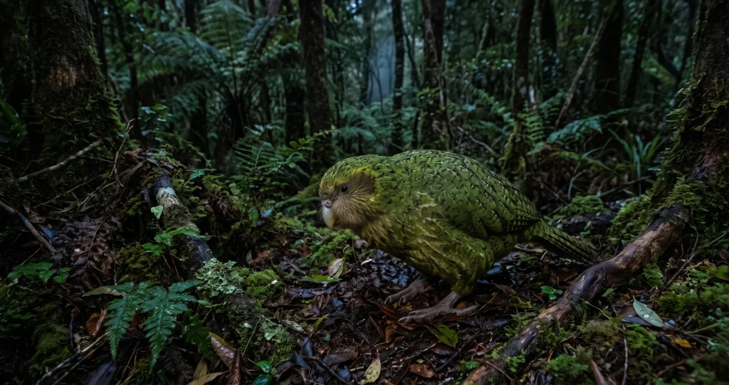 kakapo record breeding season highlights recovery of the world's heaviest flightless parrot